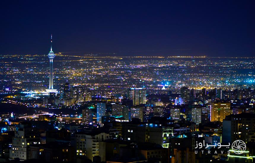 منظره بام تهران